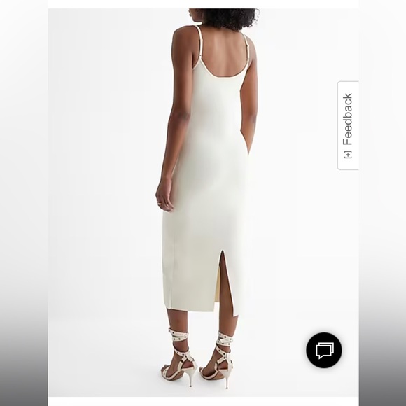 Body Contour V-Wire Sleeveless Dress - Picture 3 of 3